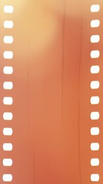 Old Movie. Real hard 8 mm film scratches. High quality 4k footage
