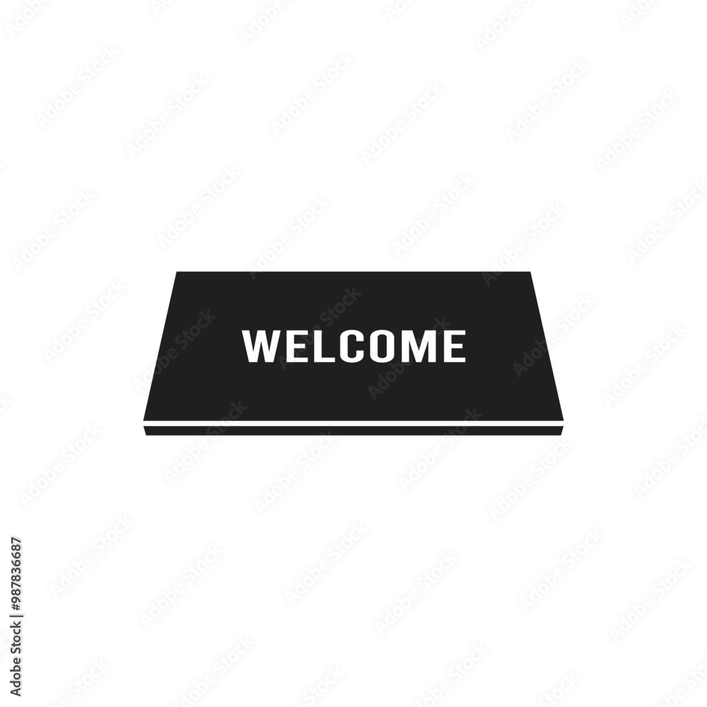 Poster Doormat icon design