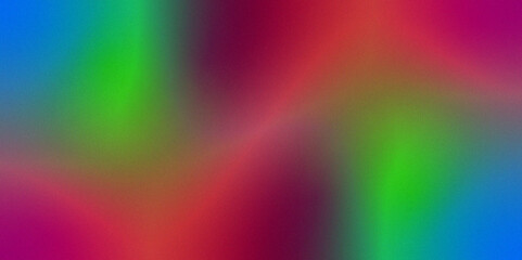 Abstract colorful bright spots gradient background .Vector backdrop for your design .Holographic background rainbow colors gradient shades .multicolor,Rough, grain, noise,grungy.Template. 