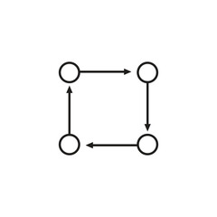 data flow icon design
