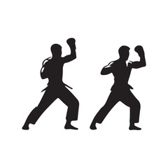 Obraz premium Creative Set Of Illustration Boxing Logo Design