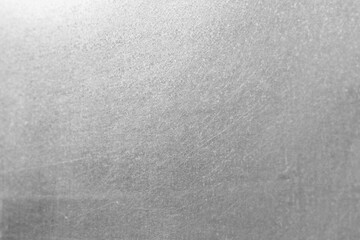 Fototapeta premium Shiny silver surface as background, closeup view