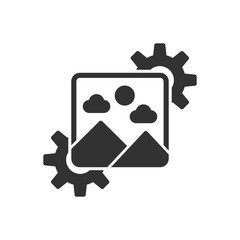 Picture Generate Icon - Image Setting Icon