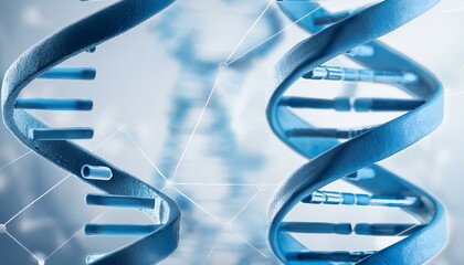chromosome dna mRNA rRNA helix white background 