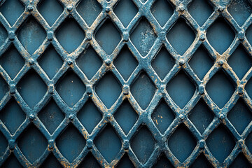 Naklejka premium Metal Grate Background