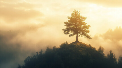 Obraz premium a small table filled with a ceramic pot and a plant, in the style of japanese photography
