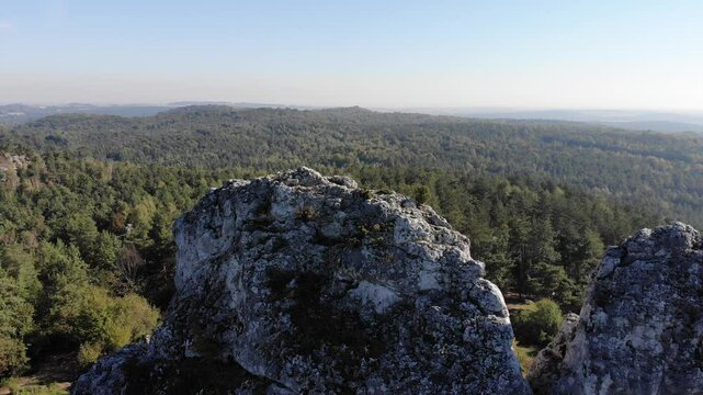 Mount Zbor&oacute;w in Kroczyce, Poland
