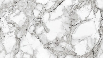 Fototapeta premium Elegant Unseen Marble Seamless Pattern with Gray and Silver Veining for Modern Design