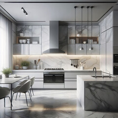 marble kitchen