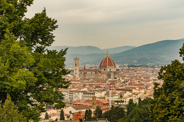Vista da Piazzale Michelangelo di Firenze