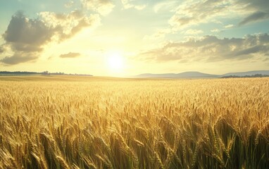 Naklejka premium Field beautiful stock photo