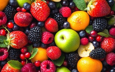 Fototapeta premium Fruit. Healthy food