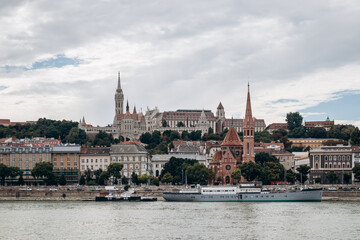 Fototapeta premium Beautiful Danube embankments in the very center of Budapest