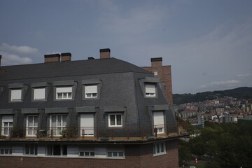  Apartment block in a neighborhood of Bilbao