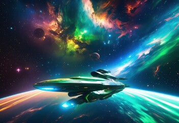 Obraz premium comprehensive examination advanced propulsion technologies futuristic spacecraft innovative mechanisms systems, technology, innovation, engineering