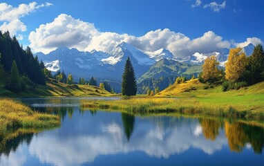 Mountains beautiful stock photo 