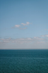 blue sky and sea