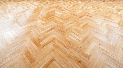 Parquet floor made of light wood, background.