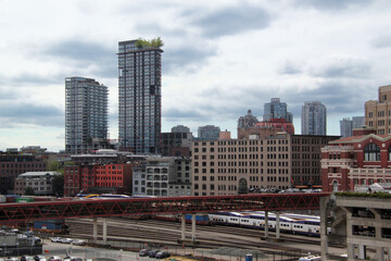 Obraz premium W43 Tower Waterfront Vancouver BC