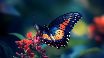 High-definition butterfly wallpaper adds vibrant beauty to your digital environment image