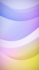 Vertical abstract gradient with soft transitions of blue, purple, pink, and yellow hues, featuring a grainy texture, perfect for backgrounds and wallpapers