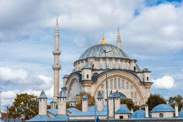 Obraz premium The Nuruosmaniye Mosque of Istanbul, Turkey
