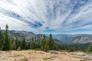 Overlooking the Marble Mountain wilderness in Northern California from the Pacific Crest Trail