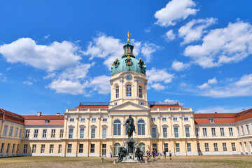 Berlin (Germany) - August: view of Charlottenburg Palace.
