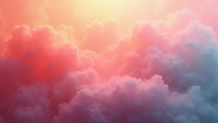 Fototapeta premium Abstract coloured fog, widescreen 16:9, 300 dpi, with free space for text