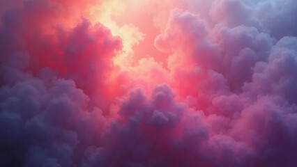 Fototapeta premium Abstract coloured fog, widescreen 16:9, 300 dpi, with free space for text