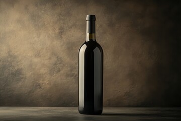 Wine bottle display, Wine bottle representation, mockup