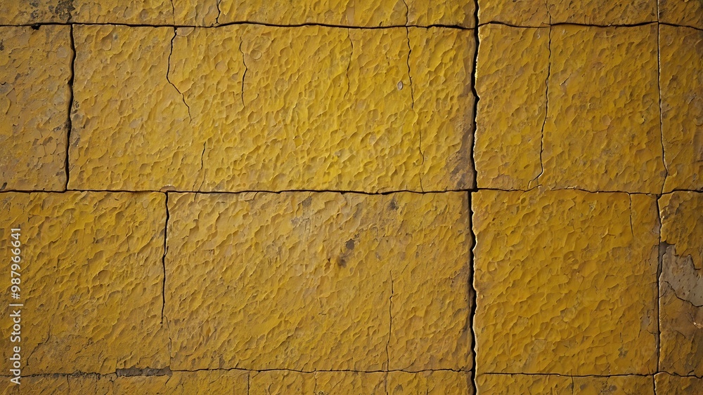 Poster yellow stone texture: a close-up shot reveals the rich texture of yellow stone, with its subtle vari