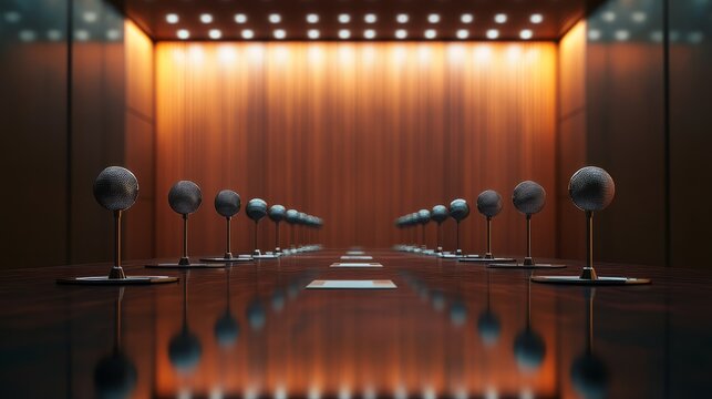 a conference room background