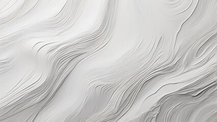 Obraz premium Abstract, minimalist artwork textured background featuring a flowing, wave like pattern in various shades of white and light gray