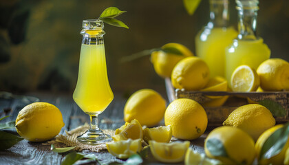 Lemon Juice with Fresh Lemons