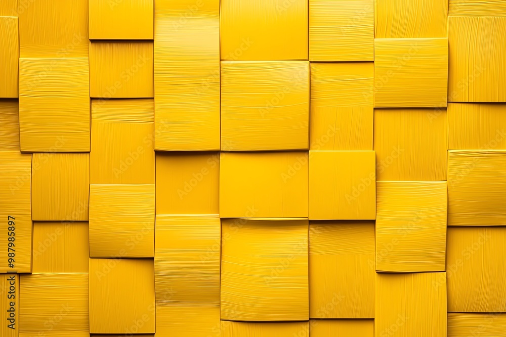 Poster mustard yellow abstract grid pattern, used in a clean, modern design for digital or print media