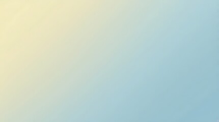 abstract illustration background of solid wall transitioning from a soft yellow hue in the left corner to a light blue shade in the  right corner