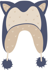 Cute Winter Hat With Ears
