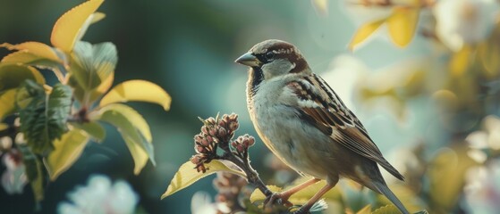 Nature wildlife image of bird. Stock photo image of majestic bird in the wild.