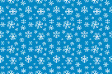 Seamless snowflake pattern. Decorate your winter with the best choice of designs.