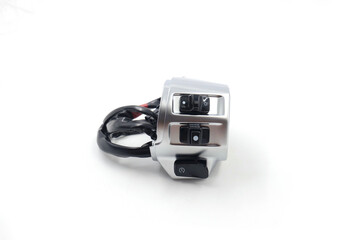 the signal button, right switch button isolated on a white background