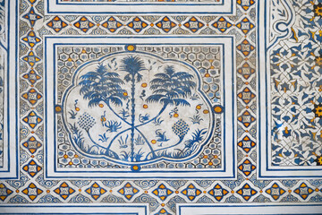 Shahrisabz in Uzbekistan. Memorial сomplex Dorus-Saodat