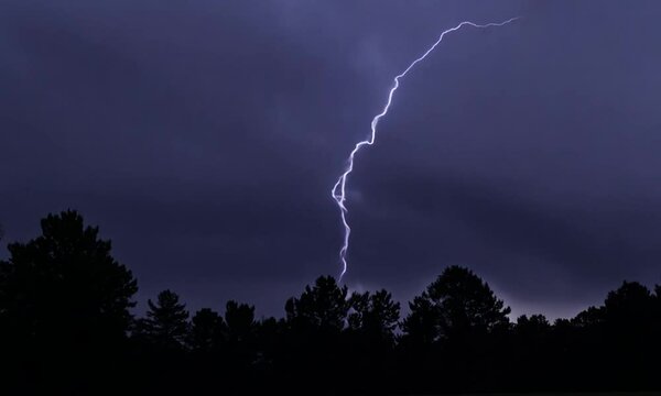 Lightning Strike Dusk