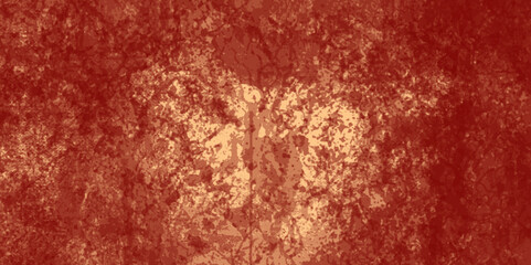 Grunge red old painted stone wall beautiful old rust texture background, ancient abstract space background wallpaper for rust metal texture with scratches, orange and red grunge color texture.