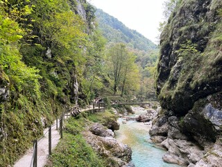 Tolmin Gorges (Triglav National Park, Slovenia) - Tolminer Klammen (Nationalpark Triglav, Slowenien) - Tolminska korita (Triglavski narodni park, Slovenija)
