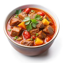 stew with vegetables and herbs