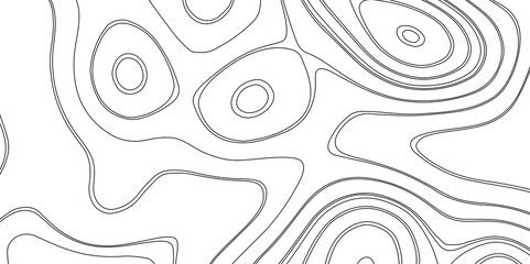 Abstract topographic contours map background, geographic abstract grid topographic map and landscape terrain texture abstract white topography vector line vintage detailed relief background.