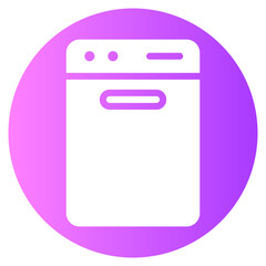 dishwasher gradient icon