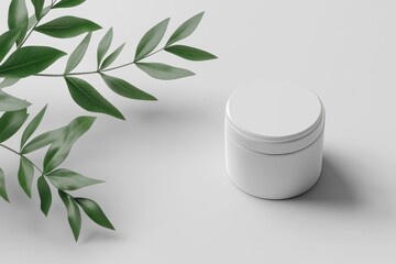 Product mockup on solid white background, single object