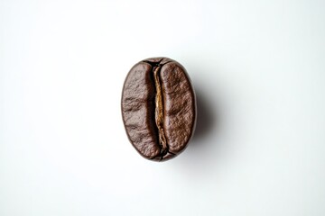 Single-origin coffee on solid white background, single object